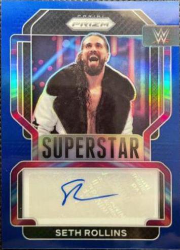 Seth Rollins [Blue Prizm] #SA-SRL