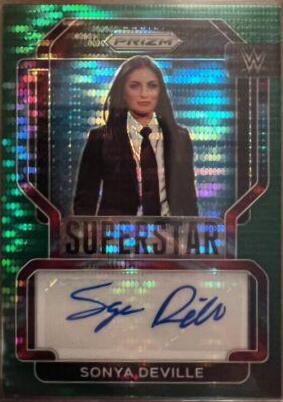 Sonya Deville [Green Pulsar Prizm] #SA-SDV