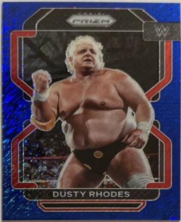 Dusty Rhodes [Blue Shimmer Prizm] #175