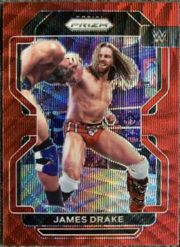 James Drake [Ruby Wave Prizm] #105