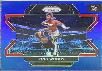 King Woods [Blue Prizm] #24