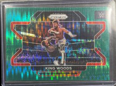 King Woods [Green Pulsar Prizm] #24