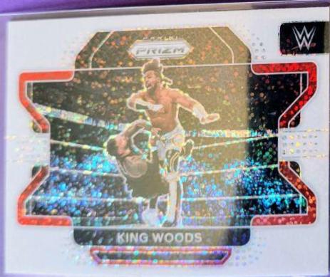 King Woods [White Sparkle Prizm] #24