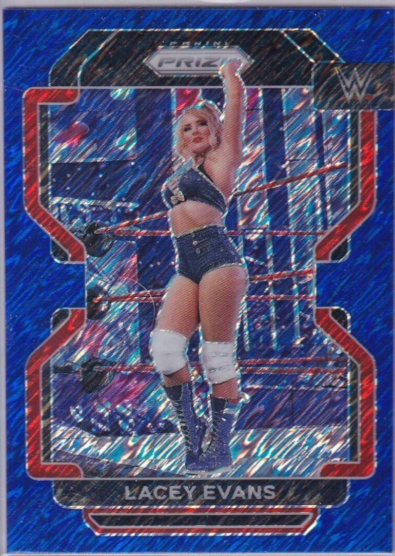 Lacey Evans [Blue Shimmer Prizm] #189