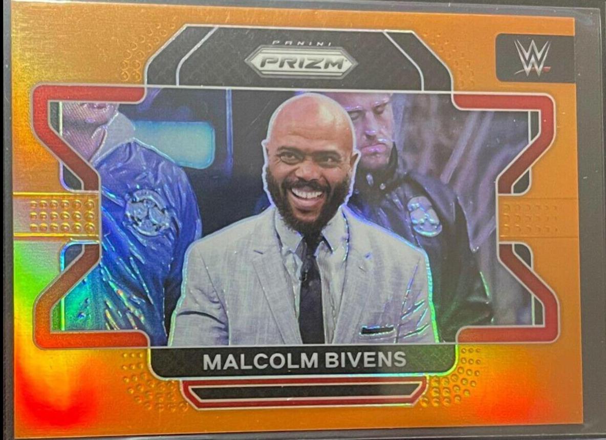 Malcolm Bivens [Orange Prizm] #85