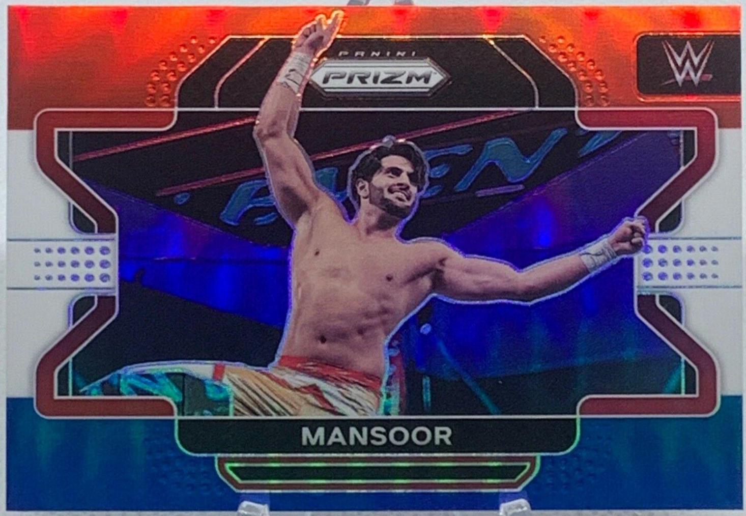 Mansoor [Red White Blue Prizm] #66