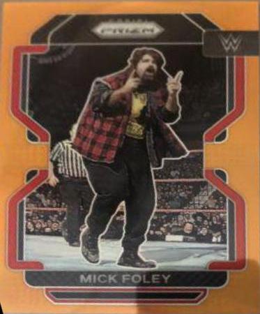 Mick Foley [Orange Prizm] #190