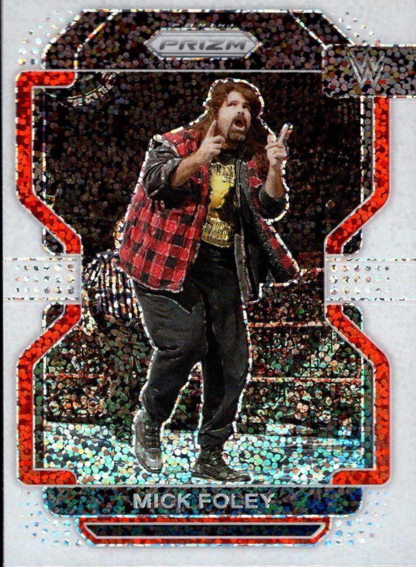 Mick Foley [White Sparkle Prizm] #190