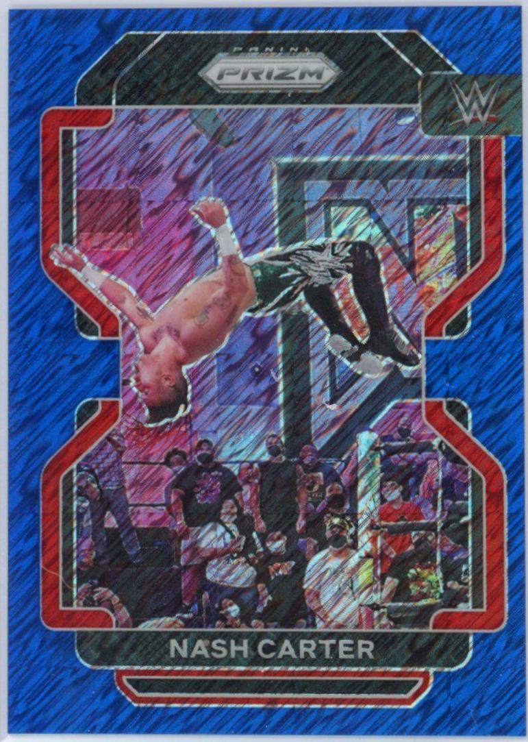 Nash Carter [Blue Shimmer Prizm] #143