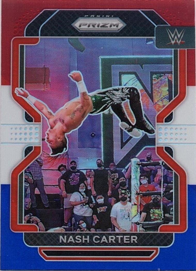 Nash Carter [Red White Blue Prizm] #143
