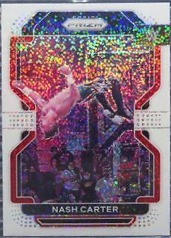 Nash Carter [White Sparkle Prizm] #143