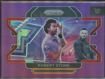 Robert Stone [Purple Prizm] #96