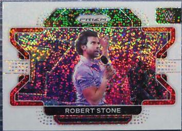 Robert Stone [White Sparkle Prizm] #96