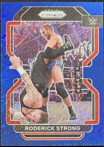 Roderick Strong [Blue Shimmer Prizm] #163
