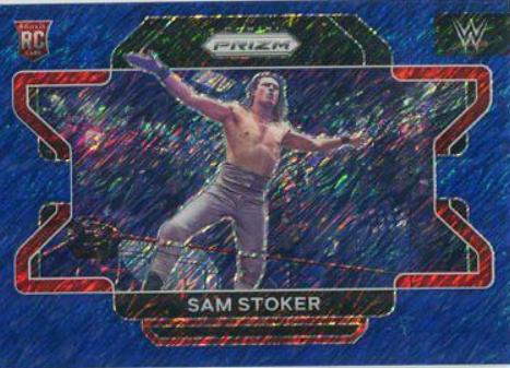 Sam Stoker [Blue Shimmer Prizm] #50