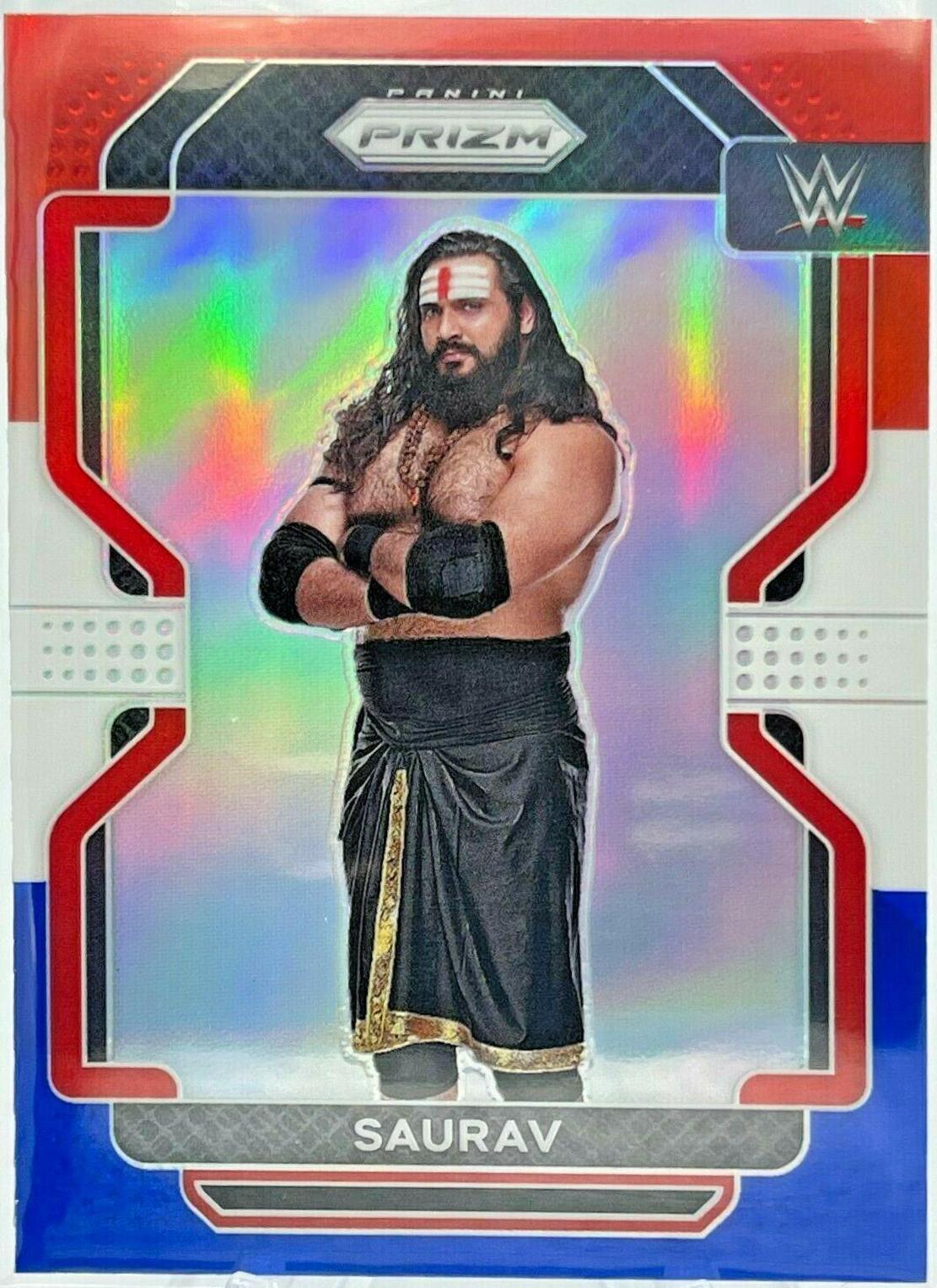 Saurav [Red White Blue Prizm] #103