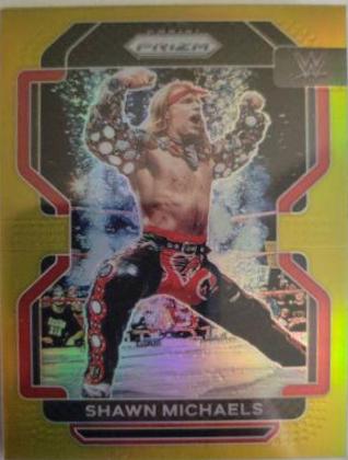 Shawn Michaels [Gold Prizm] #199