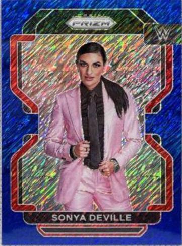 Sonya Deville [Blue Shimmer Prizm] #147