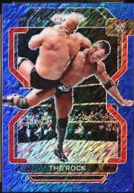 The Rock [Blue Shimmer Prizm] #191