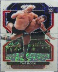 The Rock [White Sparkle Prizm] #191