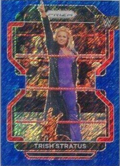 Trish Stratus [Blue Shimmer Prizm] #197