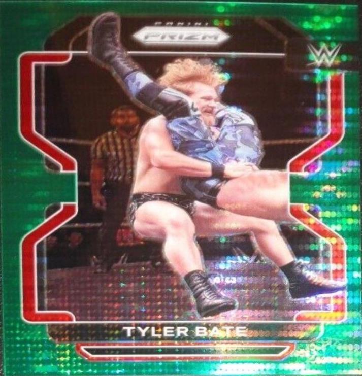 Tyler Bate [Green Pulsar Prizm] #122
