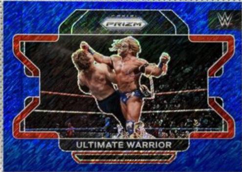 Ultimate Warrior [Blue Shimmer Prizm] #93