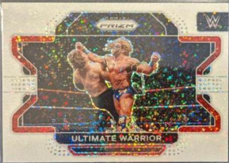 Ultimate Warrior [White Sparkle Prizm] #93