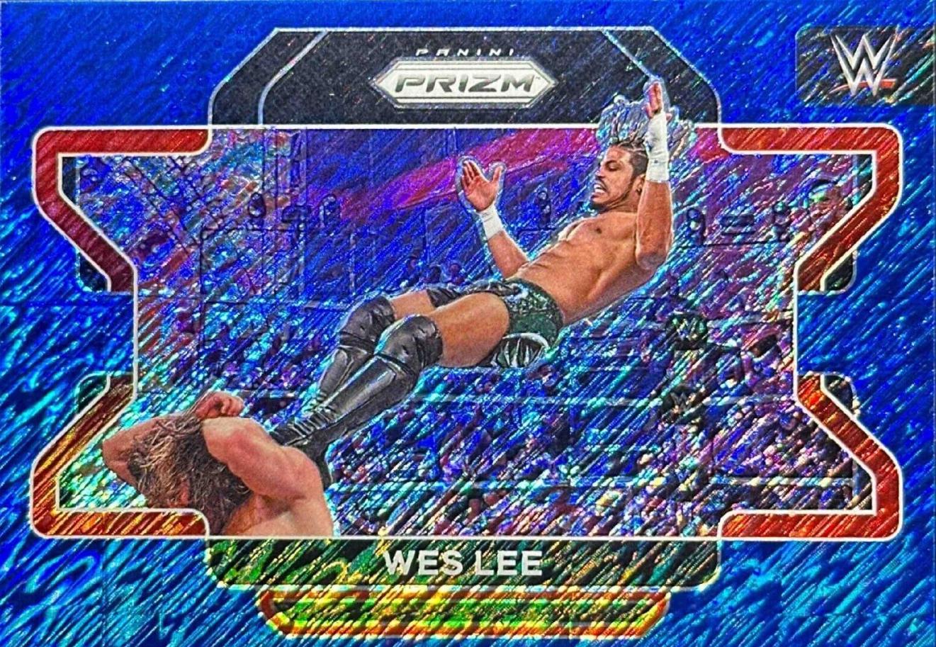 Wes Lee [Blue Shimmer Prizm] #14