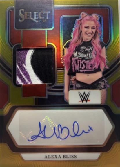 Alexa Bliss [Gold Prizm] #AM-ABS