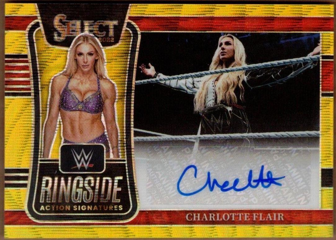 Charlotte Flair [Gold Wave Prizm] #RA-CFL
