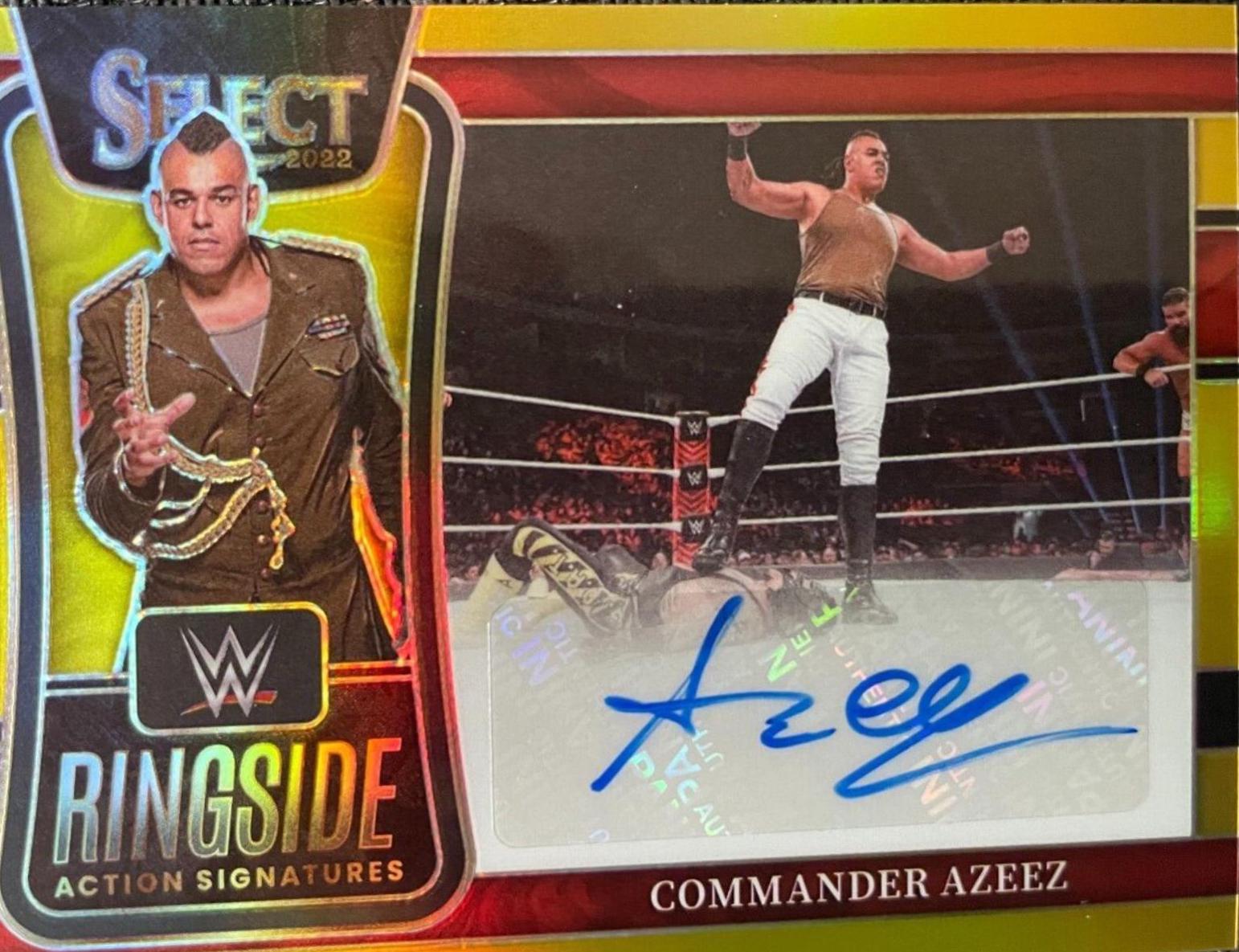 Commander Azeez [Gold Prizm] #RA-CAZ
