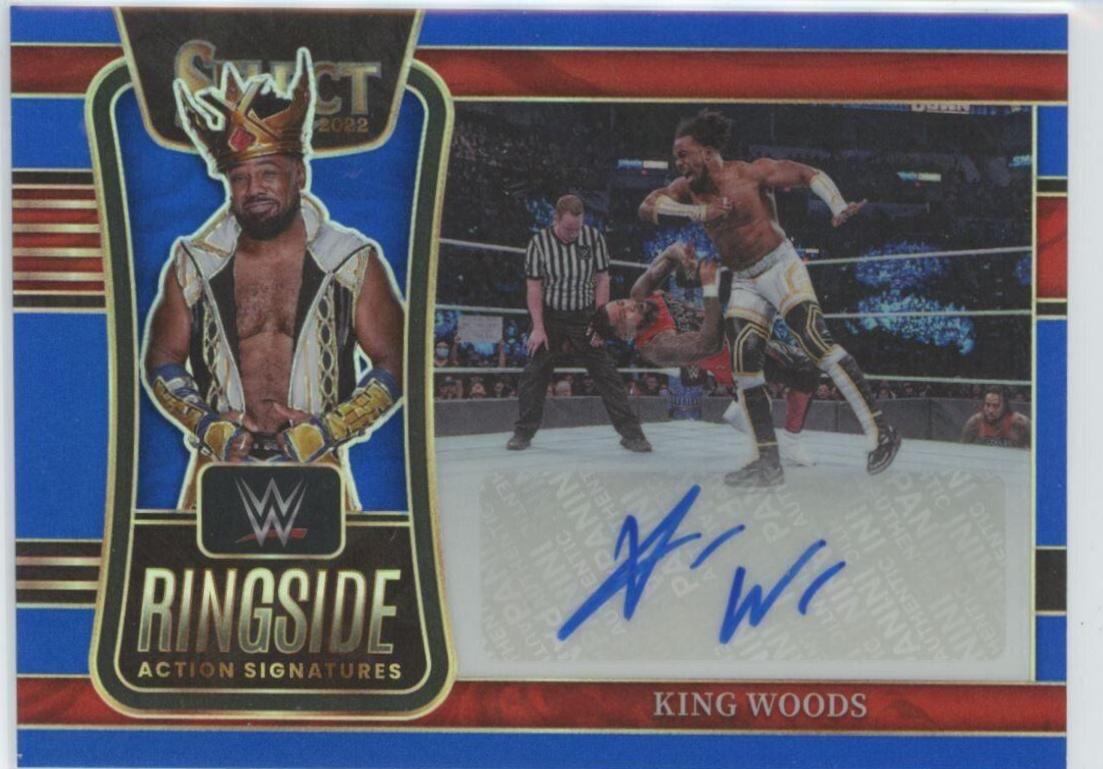 King Woods [Blue Prizm] #RA-KWD