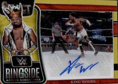 King Woods [Gold Prizm] #RA-KWD