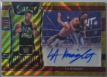 LA Knight [Gold Wave Prizm] #RA-LAK