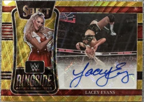 Lacey Evans [Gold Wave Prizm] #RA-LEV