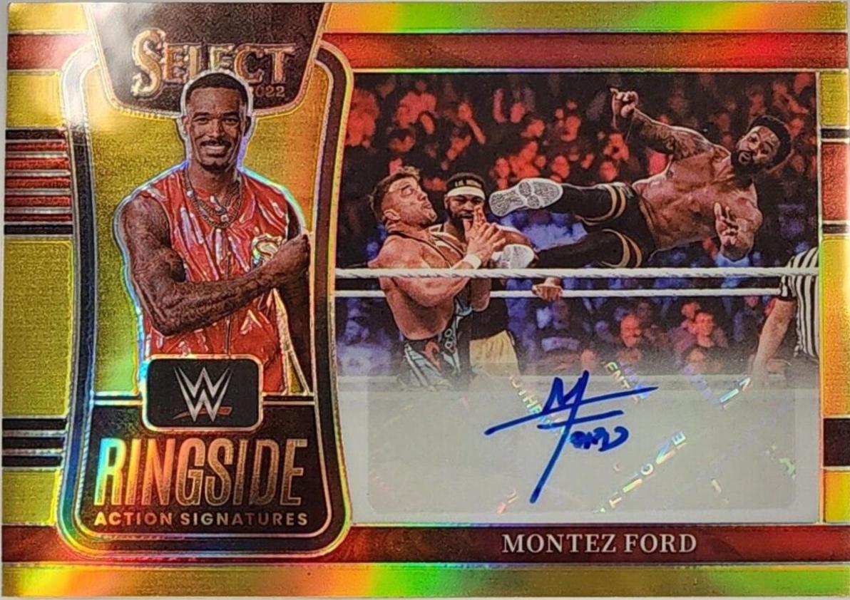 Montez Ford [Gold Prizm] #RA-MZF