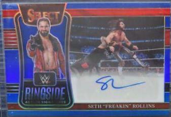 Seth 'Freakin' Rollins [Blue Prizm] #RA-SRL