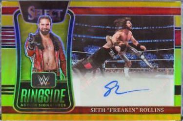 Seth 'Freakin' Rollins [Gold Prizm] #RA-SRL