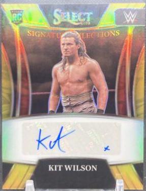 Kit Wilson [Gold Prizm] #SN-KWS