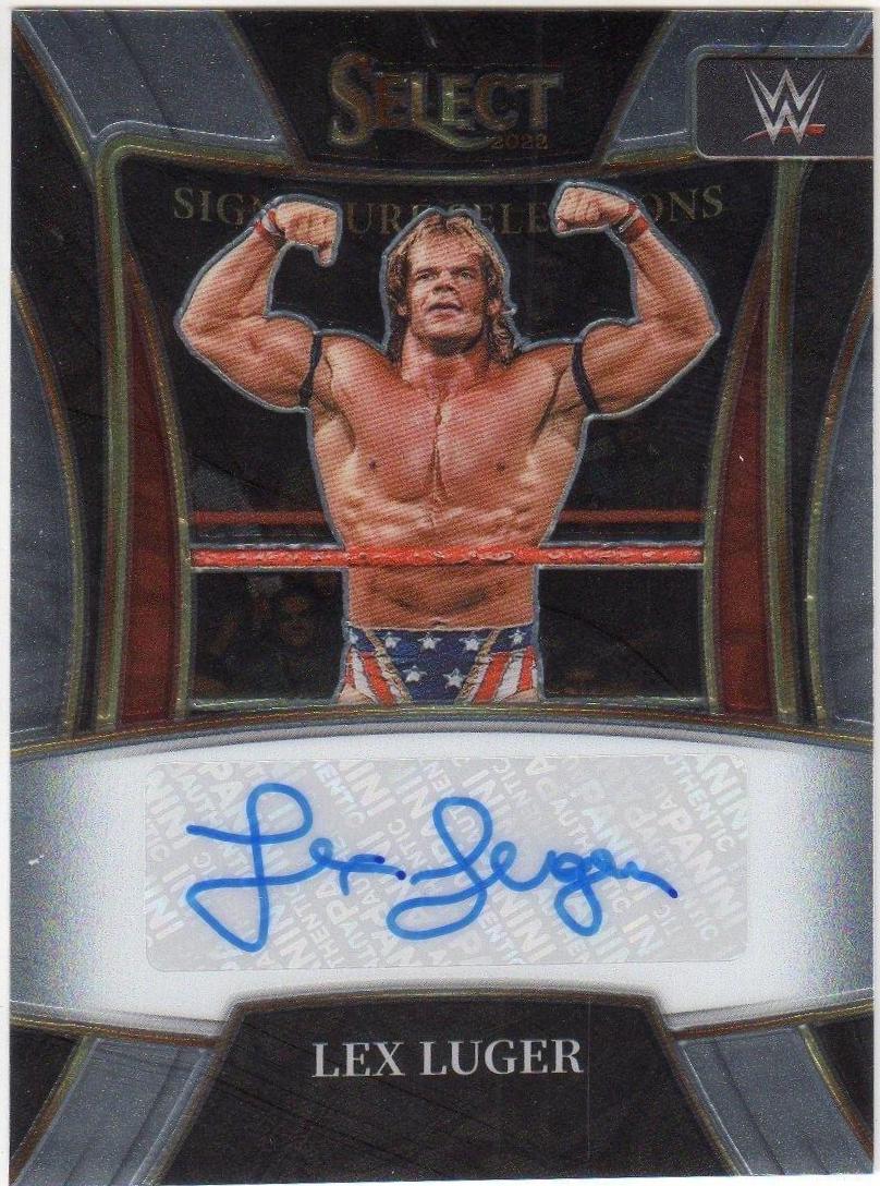 Lex Luger [Flash Prizm] #SN-LXL