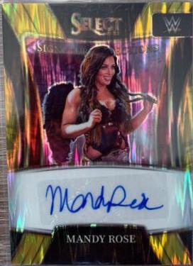 Mandy Rose [Gold Flash Prizm] #SN-MRS