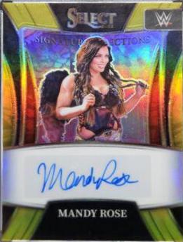 Mandy Rose [Gold Prizm] #SN-MRS