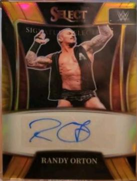 Randy Orton [Gold Prizm] #SN-ROR