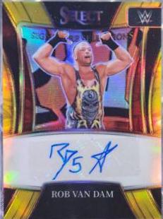Rob Van Dam [Gold Prizm] #SN-RVD