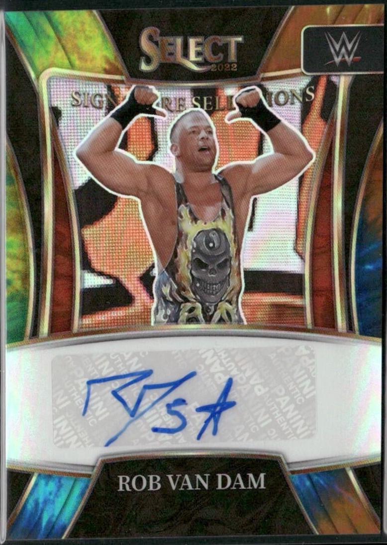 Rob Van Dam [Tie Dye Prizm] #SN-RVD