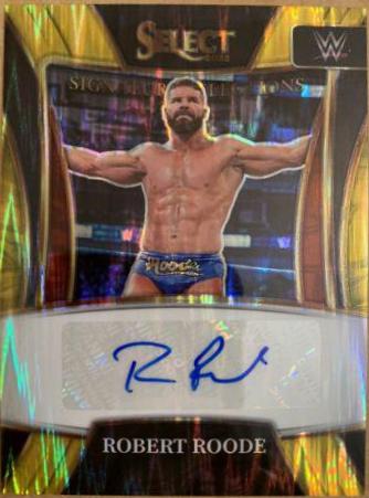 Robert Roode [Gold Flash Prizm] #SN-RRD