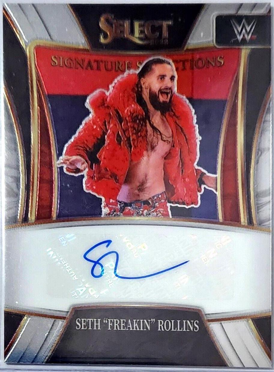Seth 'Freakin' Rollins [Flash Prizm] #SN-SHR