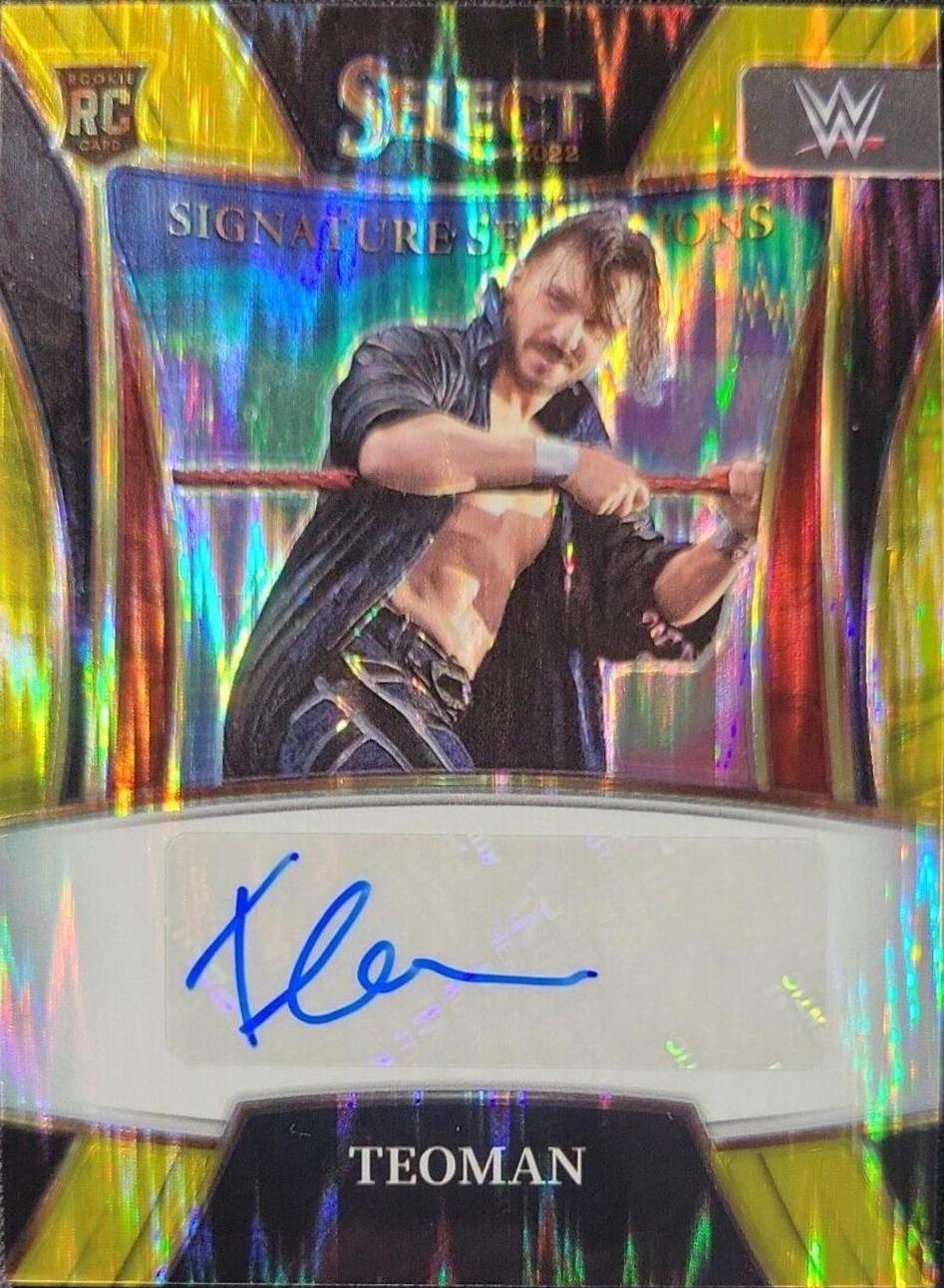 Teoman [Gold Flash Prizm] #SN-TEO