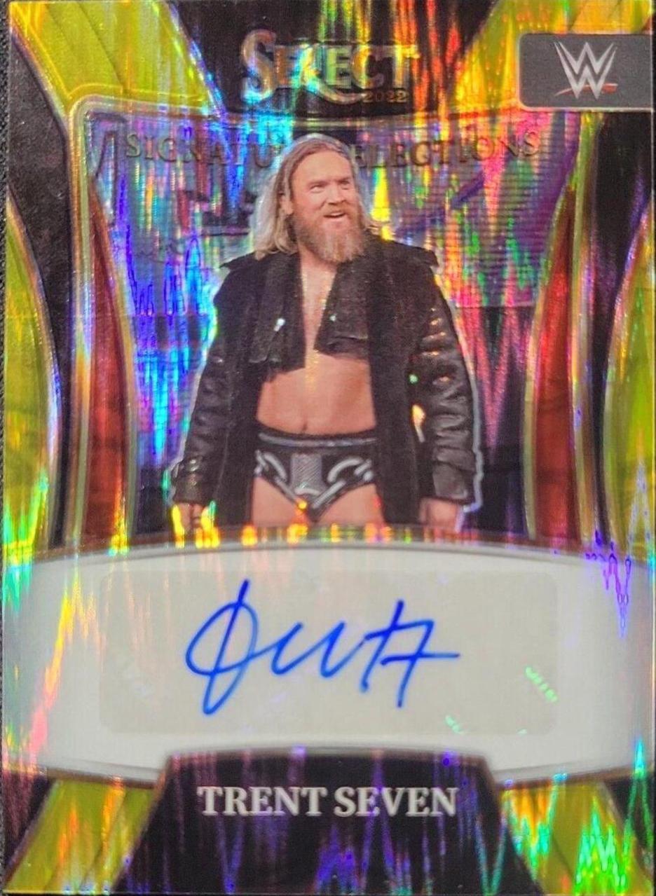 Trent Seven [Gold Flash Prizm] #SN-TSV
